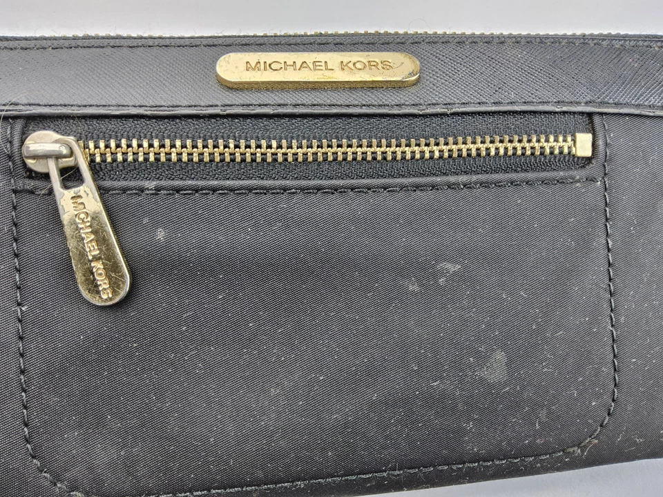 Michael Kors Nylon Zip Around Full Size Wallet - Image 2 of 4
