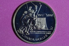 1997 Canada Hockey Victory Silver Dollar #M26348