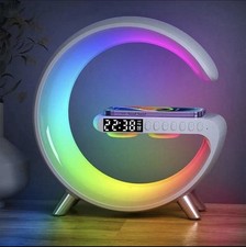 BLDRL multifunc 15W Wireless Charger Built-in Bluetooth Speaker APP Control RGB