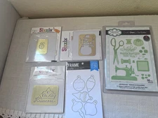 Sizzix Frame Cuts Craft Dies Sue Wilson Misc Dies FIVE Some Holiday SALE