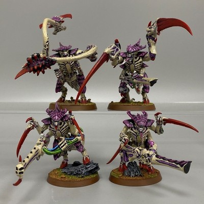 4 TYRANIDENKRIEGER WARHAMMER 40K 40.000 TYRANIDEN BRUT SYNAPSE SQUAD HIVE FLEET