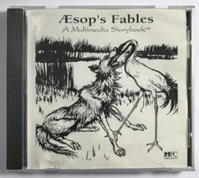 1992 Aesop's Fables: A Multimedia Storybook. Vintage CD-ROM Windows 3.1 RARE