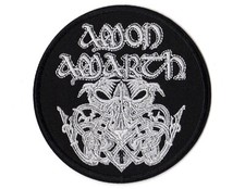 Amon Amarth Sew On Patch Scum Swedish Melodic Death Metal Viking Metal Band Logo