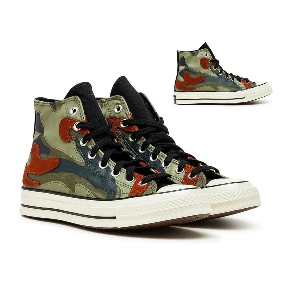 Converse CHUCK 70 HI HYBRID CAMO Herren Sneaker Freizeit Schuhe 171450C - Bild 1 von 1