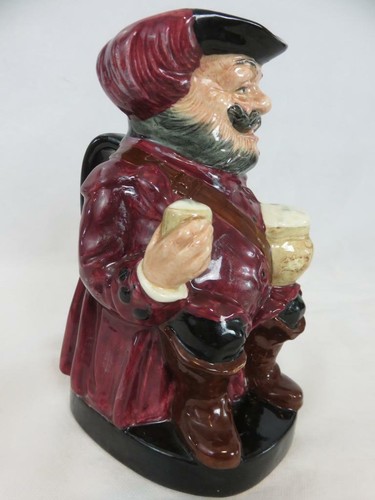 Royal Doulton Falstaff Toby Mug Large Character Jug 8 " #8328 - Picture 5 of 8