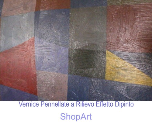 On White - Kandinsky - Quadro stampa su Canvas con telaio in legno