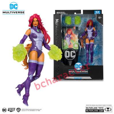 Genuine MacFarlane DC Collector series Starfire 1/12 Action Model