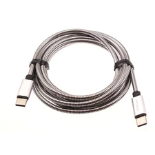 For Samsung Galaxy S23 S22 S21 Ultra 6ft Metal PD Cable Type-C to USB-C Charger