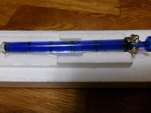 Vintage ISI Blue 1cc Syringe