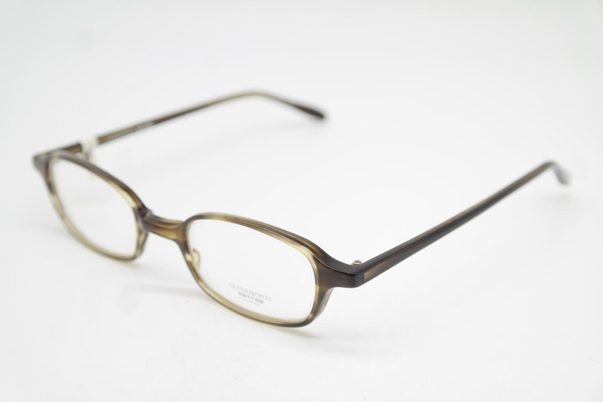 Monture De Lunettes Oliver Peoples OP-603 - Marron Ovale - Acétate - Neuve Sans étiquette
