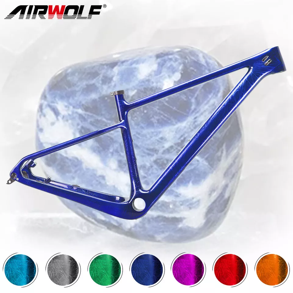 AIRWOLF Carbon 29er Boost MTB Rahmen Hardital Bike XC Cyclocross Fahrrad Crystal