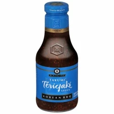 Kikkoman Takumi Teriyaki Korean BBQ Sauce - 21.25 oz (Pack of 6)
