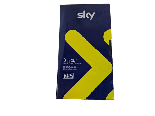 11 Blank Various VHS Video Tapes New and Sealed Sony, JVC, Fuji, Sky - Picture 5 of 5