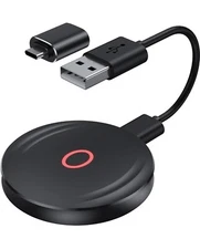 AINOYA Wireless CarPlay Adapter for Factory Wired CarPlay 2023 Upgrade Plug &...