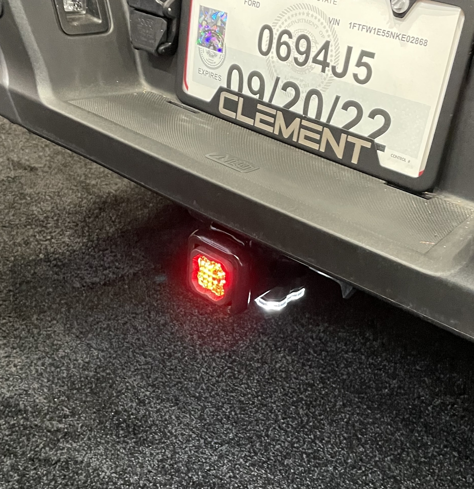 Diode Dynamics DD7420 Hitch Mount Trailer Hitch LED Light Pod Reverse Kit, SSC1