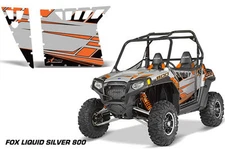 AMR Racing UTV Door Graphics for Polaris RZR 800S/900XP Pro Armor Doors (2) FLS
