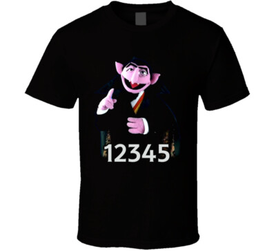 Sesame Street The Count T Shirt