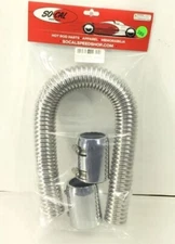 Polished Radiator Flex Hose Dress Up Kit So Cal Speed Shop 24"