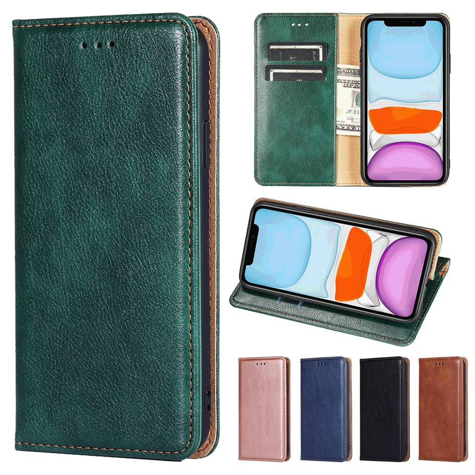 Magnetic Leather Wallet Phone Case For Oneplus 13 12 11 9 10 8 6 7 Nord 5 CE 2 - Image 2 of 4