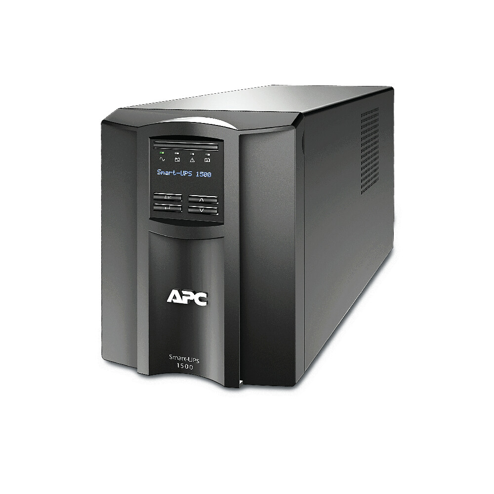 APC Smart-UPS SMT1500IC 1000 Watt - 1500 VA - with APC SmartConnect - Black