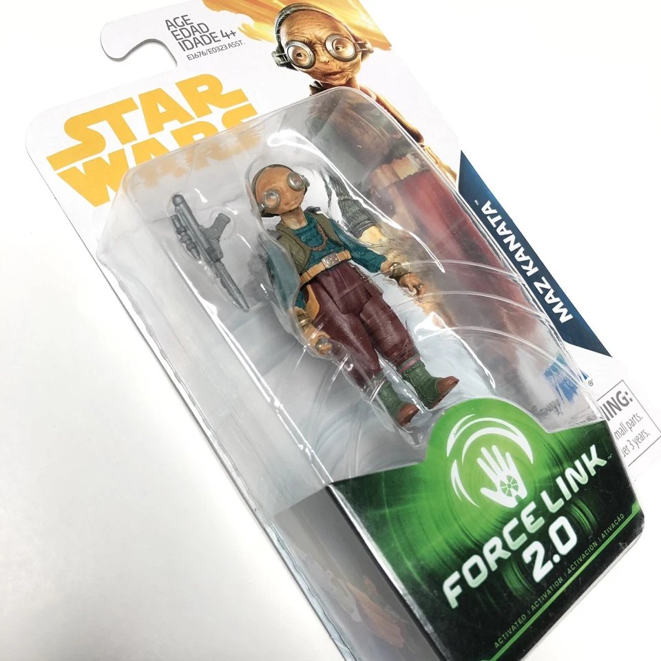Figura de acción Blaster Star Wars MAZ KANATA Force Link 2.0 Collection Foto 2 de 4