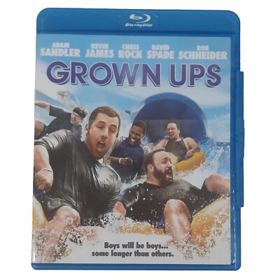 Grown Ups Blu-ray 2010 Adam Sandler Kevin James Chris Rock David Spade Comedy