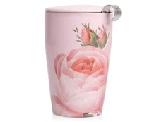 Tea Forte KATI Ceramic Steeping Cup Infuser Jardin New York Botanical #C535