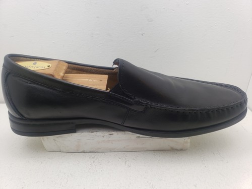 Mens NUNN BUSH Comfort Memory Foam Black Leather Slip on Loafers Shoes Sz: 12M - Picture 12 of 12