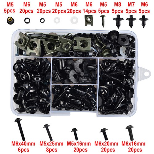For Honda CBR1000RR Complete Fairing Bolts Bodywork 2004-2023 Screws Kit Nuts G4 - Picture 2 of 11
