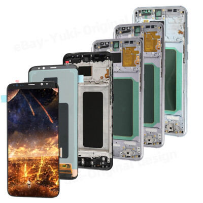 Best Samsung Galaxy S8 Plus G955 LCD Display Touch Screen Digitizer Repair+Frame