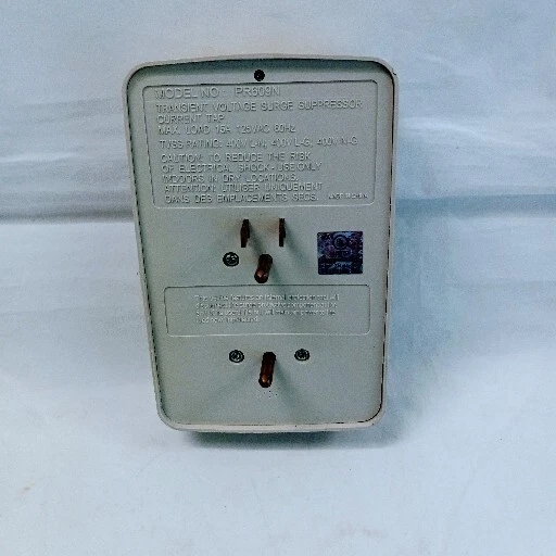 Wiremold Legrand PR609N 6 Plug Surge Protector - Image 2 of 2