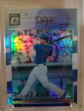 2017 Panini Optic #81 Anthony Rizzo Blue Holo Nickname Variation 30/149