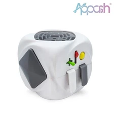 Fidget Cube Stress Anxiety Pressure Relieving Sensory Toy for Focus[White]
