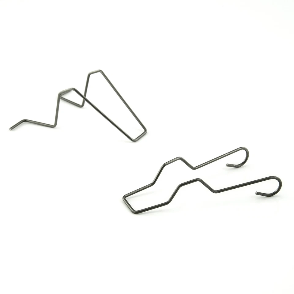 2x Edelstahl Halteclip Halteklammer Scheinwerfer Birne H1 H3 H4 H7 für DAEWOO - Bild 2 von 4