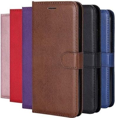 Flip Leather Case for Samsung S7 Edge Note8 9 S8 S9 S20 S22 S23 S24 Wallet Cover