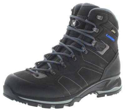 Lowa Herren Wanderstiefel Santiago GTX Anthrazit Blau