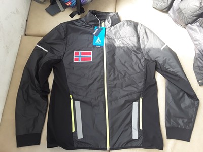 ODLO NORWAY MEN PRIMALOFT size L ski cross country VEST primaloft jacket  1