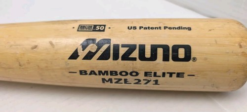 Mizuno Elite Reinforced Bamboo Bat MZE 271 31" - Picture 4 of 8
