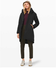 Nwt Lululemon Women's Snow Warrior Parka Size 4 Black - Lw4be5s Blk -$448
