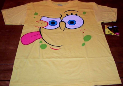 SPONGEBOB SQUAREPANTS Nickelodeon  T-Shirt MENS SMALL NEW w/ tag