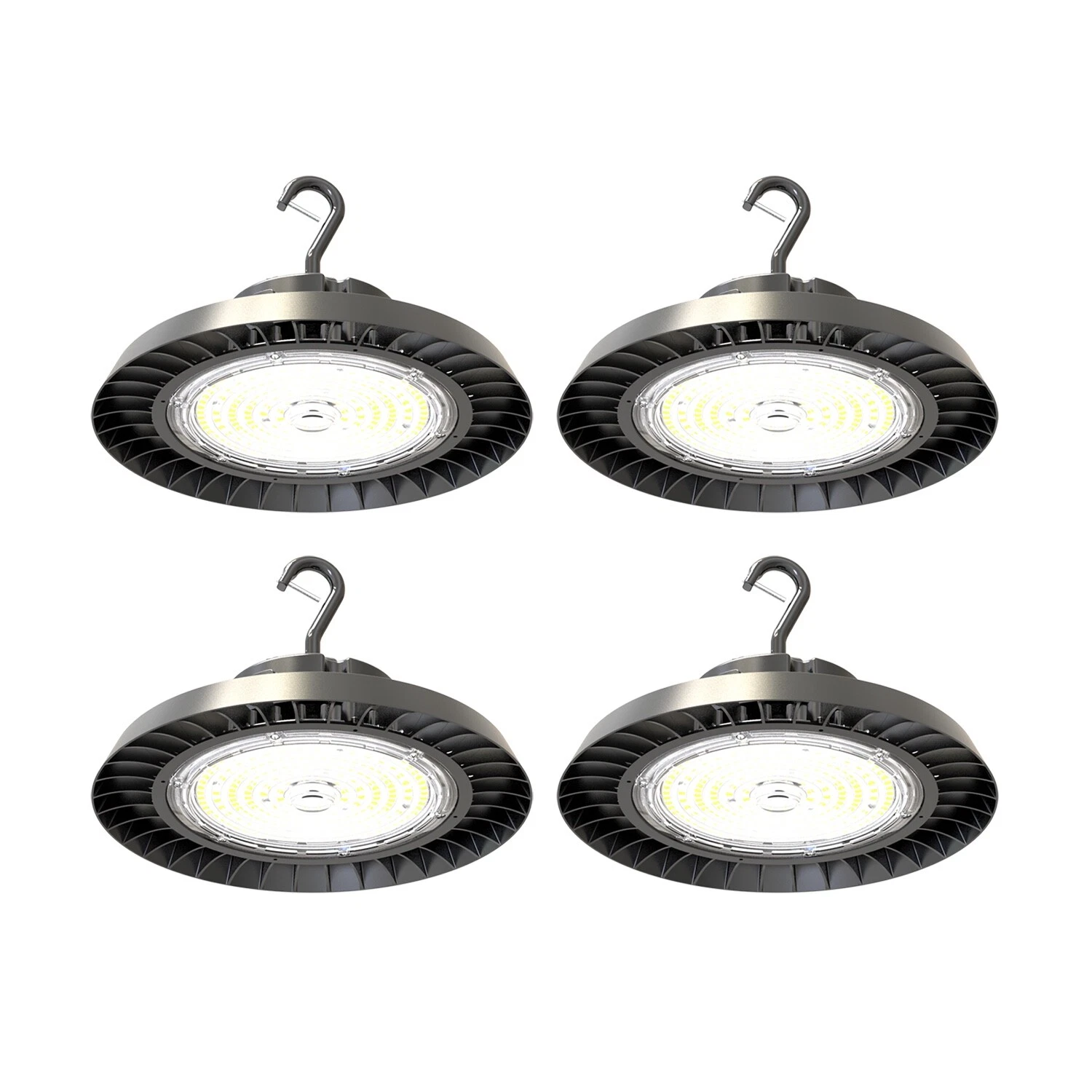 4-PK 150W LED High Bay Light, 5000K, 160lm/watt, UL DLC, 6FT AC Plug
Opens in a new window or tab