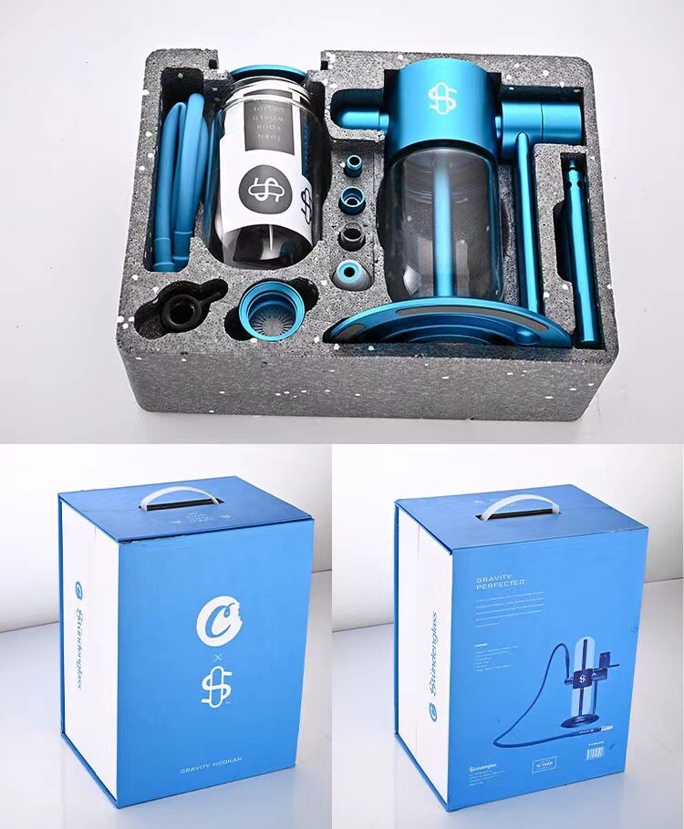 360 Degrees Rotating Glass Gravity Hookah Bong Infuser Cookies collab eBay