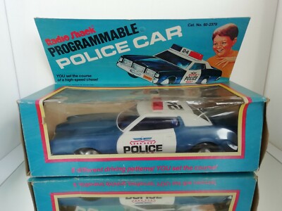 TANDY RADIO SHACK PROGRAMMIERBARES POLIZEIAUTO IN BOX