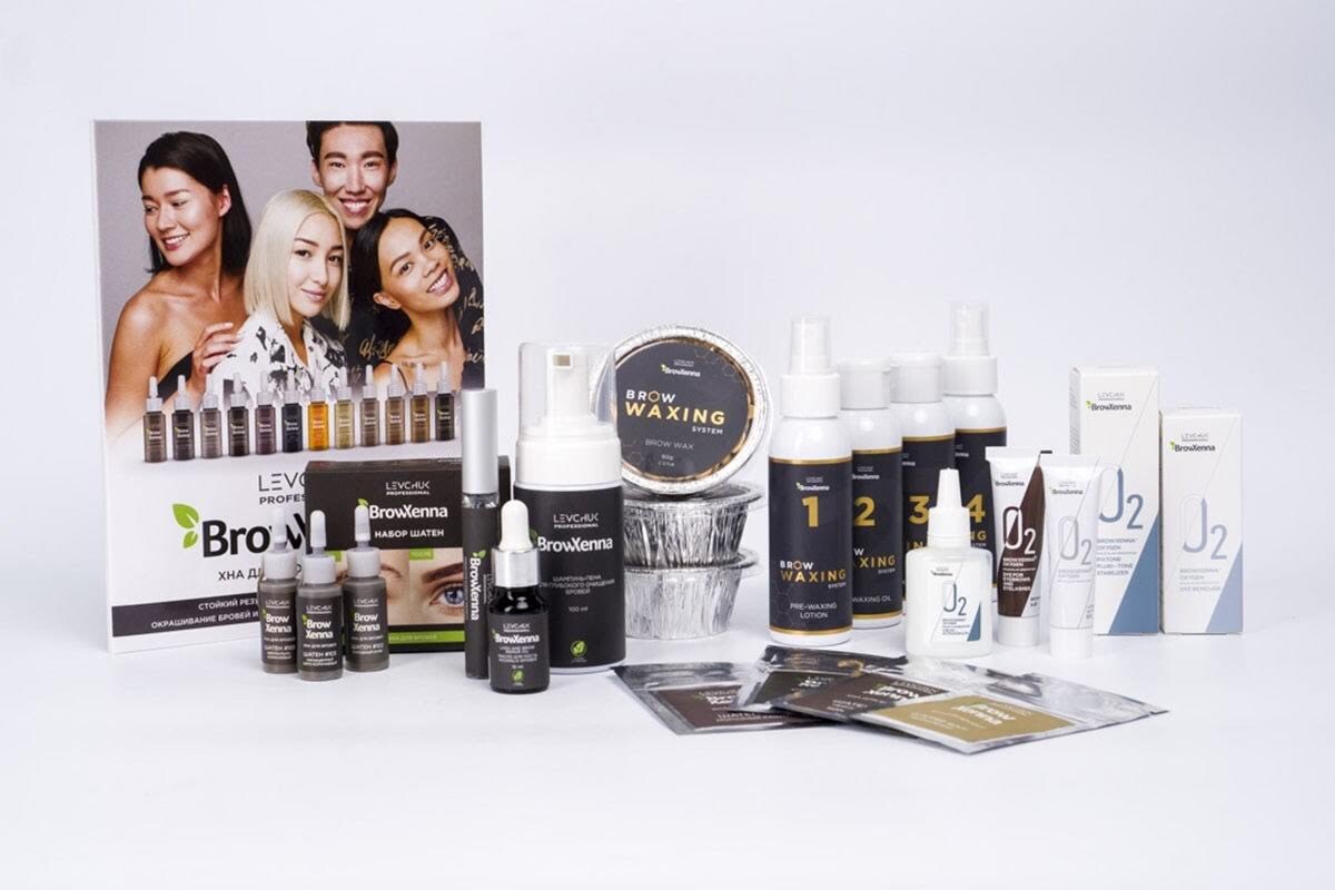 Brow Xenna® Henna Brow | Brow Henna Professional Waxing Starter Kit Popularne oryginalne