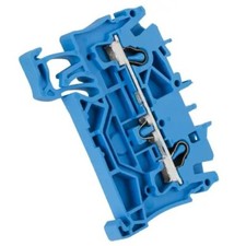 X78pcs Wago 2.5mm Standard DIN Rail Terminal Blue 2002-1204