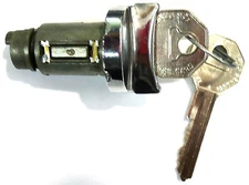 NEW 1941-1964 BUICK CHEVROLET GM IGNITION LOCK CYLINDER WITH 2 KEYS TO MATCH