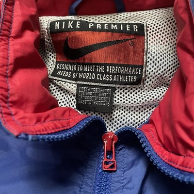 Vintage 90s Paris Saint-Germain PSG Football Jacket Soccer Nike