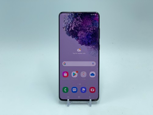 Samsung Galaxy S20+ 5G 128GB SM-G986U1 (LTE Unlocked) CrkGls, CrkBk (E-0168)