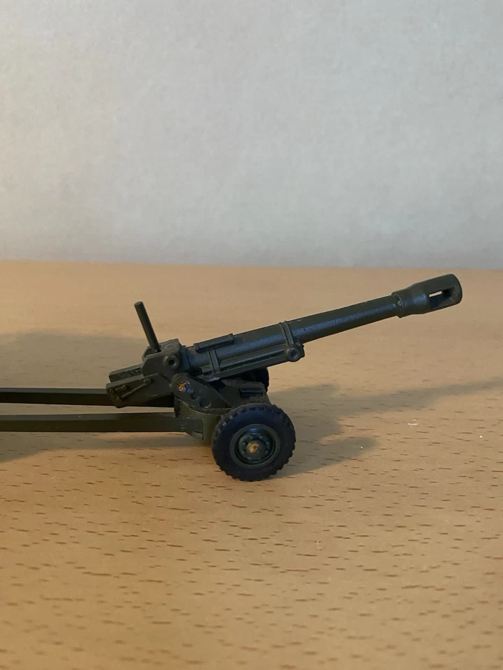 Solido 235 239 Simca-Unic SUMB 4x4 Military Truck + Cannon M-in France- W/box - Image 4 of 4