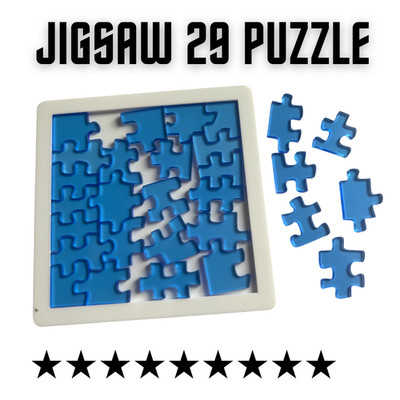 Puzzle 29 Teile Puzzle - Herausfordernder Knobelspiel Spaß Logikspiel für Erwachsene